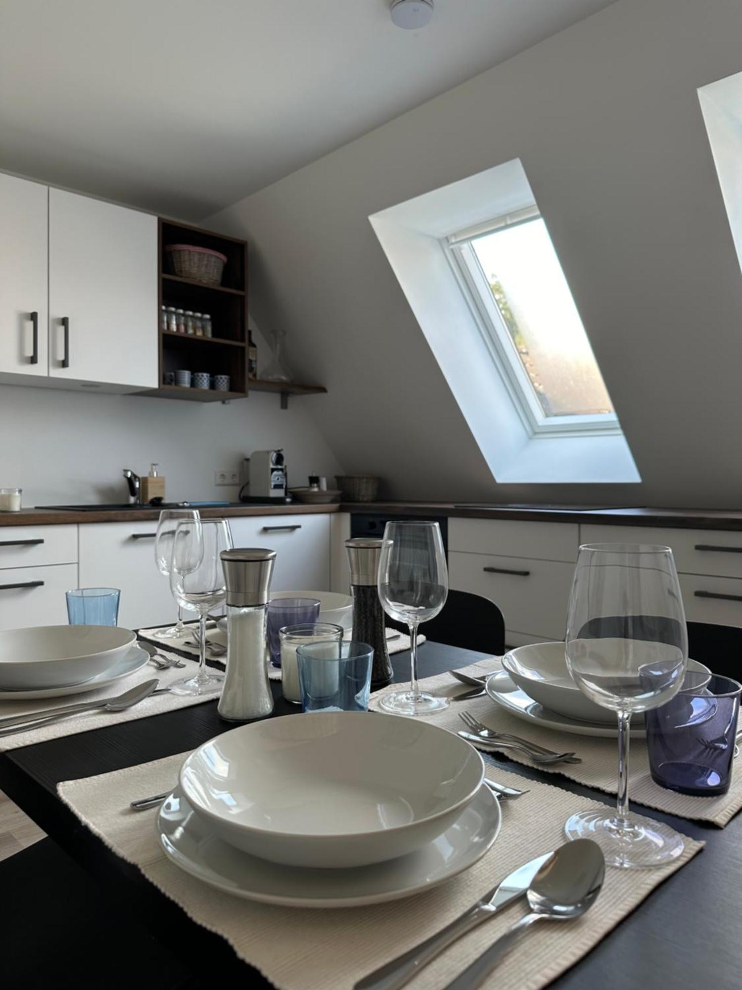 Exklusive Maisonette-Wohnung Am Rande Von Freiburg Merzhausen エクステリア 写真
