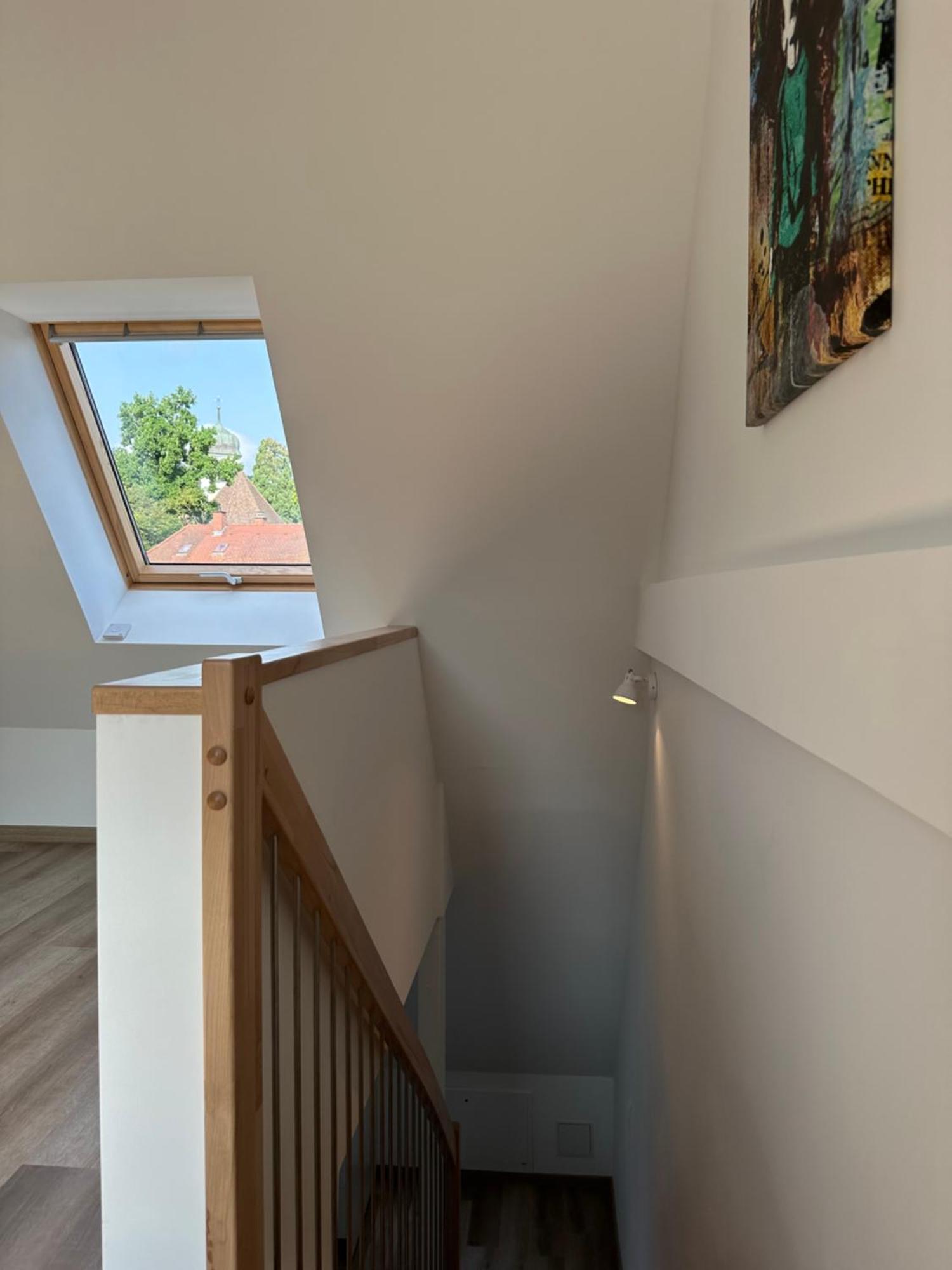 Exklusive Maisonette-Wohnung Am Rande Von Freiburg Merzhausen エクステリア 写真